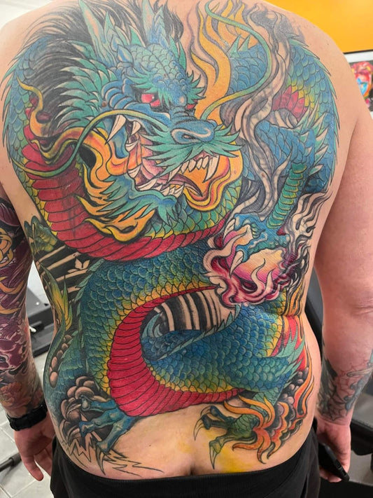 Back piece by Franny Dragon