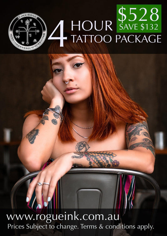 4 Hour Tattoo Package 