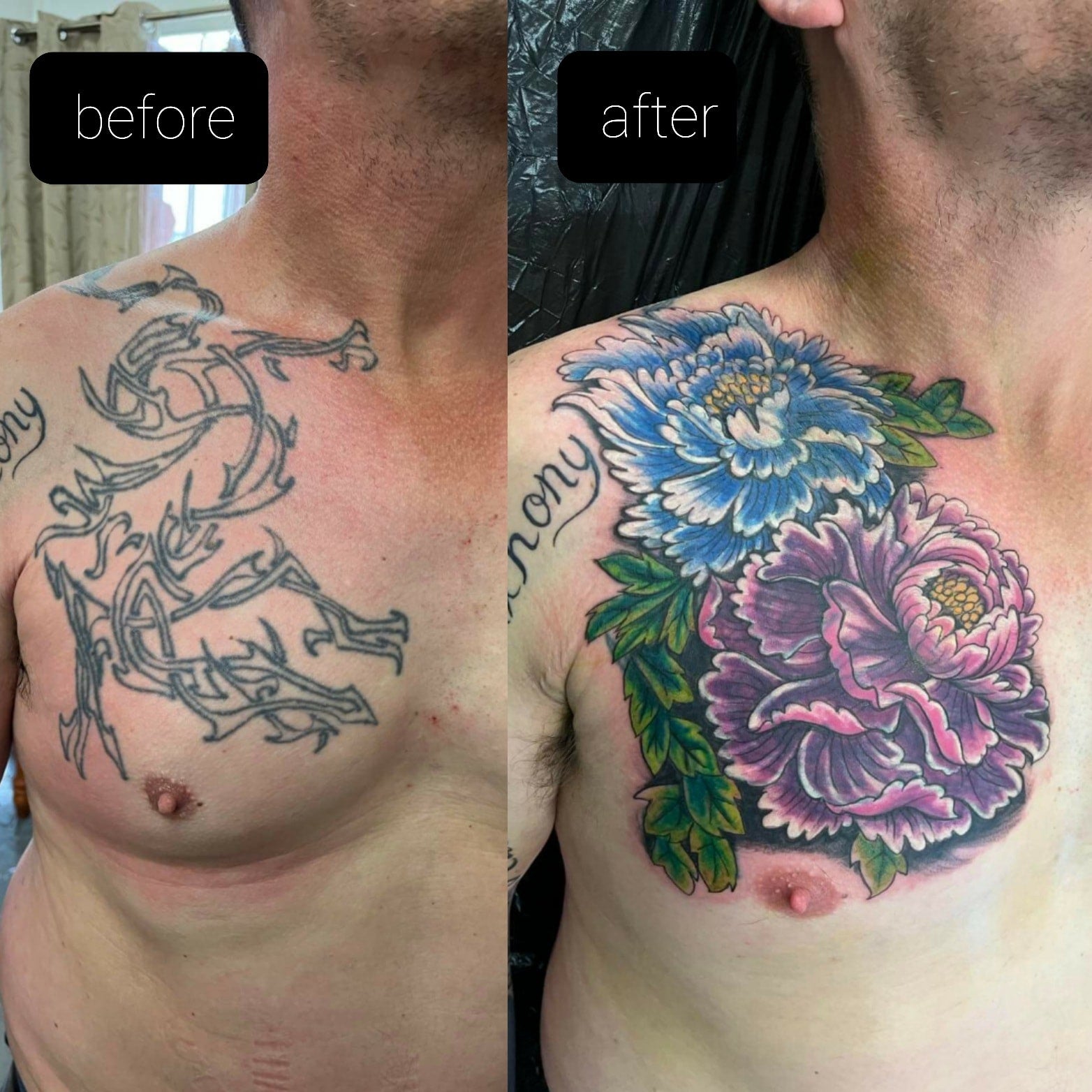 Coverup by Franny Dragon Rogue Ink