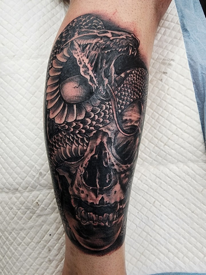 Skull by Jessica Rogue Ink