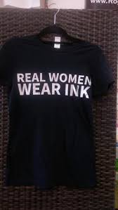 Real Women Wear Ink Tee front view